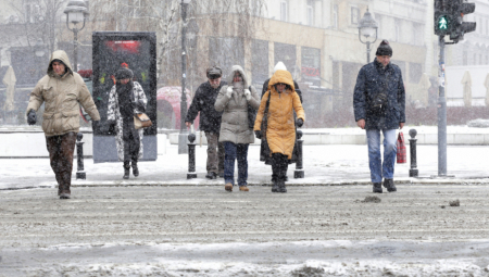 METEOALARM NA SNAZI U CELOJ SRBIJI Kiša, minus i sneg stižu u ove delove zemlje