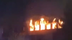 DRAMA NA NOVOM BEOGRADU Goreo restoran brze hrane, vatrogasci se satima borili sa stihijom! (VIDEO)