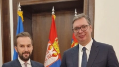 ''POŽELEO SAM DOBRODOŠLICU NOVOM DIREKTORU'' Predsednik Vučić primio Jakova Devčića