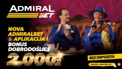 UDVOSTRUČEN BONUS DOBRODOŠLICE U ADMIRALBET-U