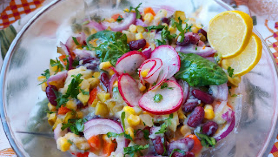 IZ RIZNICE BAKINIH RECEPATA Posna vitaminska salata, osvežavajuća i zdrava