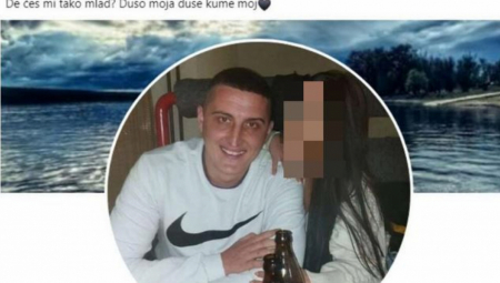 KUMA KOJA JE BILA SA PEVAČEM U AUTOMOBILU KAD JE POGINUO Gde ćes mi tako mlad? Dušo moje duše kume moj!
