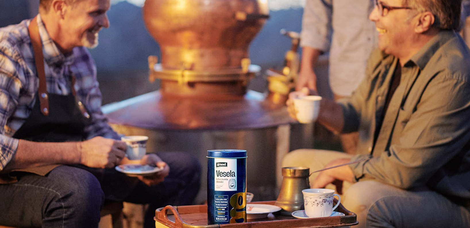 STIŽE INOVACIJA IZ GRAND KAFE: GRAND VESELA - KAFA IZ BURETA ŠLJIVOVICE