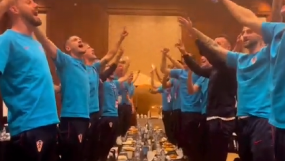 ŠOKANTNO Hrvati slavili pobedu protiv Brazila uz Tompsona, evo i koju su pesmu pevali (VIDEO)