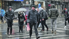 VREMENSKA PROGNOZA Kratkotrajni sneg pa opet sunce
