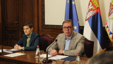 PREDSEDAVA ALEKSANDAR VUČIĆ Počela Sednica Saveta za nacionalnu bezbednost