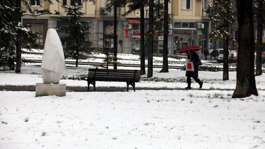 SNEG U OVIM DELOVIMA SRBIJE Temperatura na nuli, a evo kad kreće opšte nevreme
