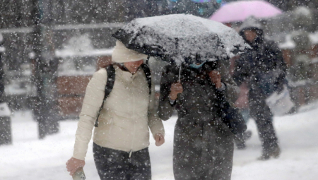 SRBIJA U MINUSU, LEDENA KIŠA I SNEG Ovo je detaljna vremenska prognoza za narednih 7 dana