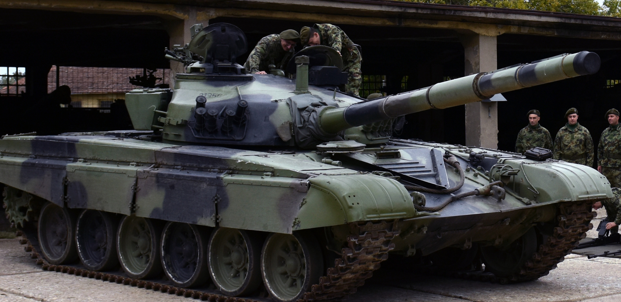 SEPTEMBARSKA KLASA Specijalistička obuka vojnika roda oklopnih jedinica u Požarevcu