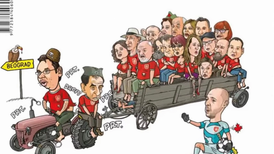 CVETA NACIZAM U EU Pogledajte jezive naslovne strane hrvatskog nedeljnika (FOTO)