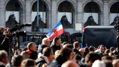 ZASTAVA JUGOSLAVIJE SE VIJORI IZNAD BAZILIKE Nostalgija u Rimu zbog Siniše Mihajlovića