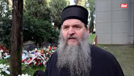 EKSKLUZIVNO ZA ALO! Vladika Andrej održao opelo Mihajloviću pa otkrio sve detalje