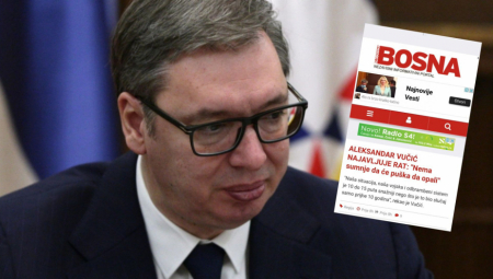 KAKVI LAŽOVI! Promuslimanska Slobodna Bosna potrčala da izvrne Vučićeve reči!