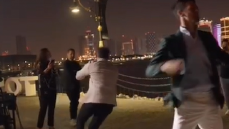 NOLE ŽESTOKO PONIŽEN Đoković morao da pobegne od kamere, svi prasnuli u smeh (VIDEO)