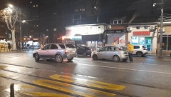 PRVE FOTOGRAFIJE SA LICA MESTA Direktan sudar u centru Beograda (FOTO)