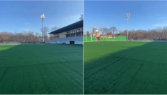 NOVI SIMBOL SENJAKA SPREMAN DO JUNA Stadion Grafičara dobio novu podlogu, pohvale stigle i od nekadašnjeg trenera Zvezde (VIDEO)