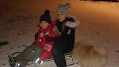 SANKE ČEKAJU SNEG Vreme prolazi, a deca su nestrpljiva!