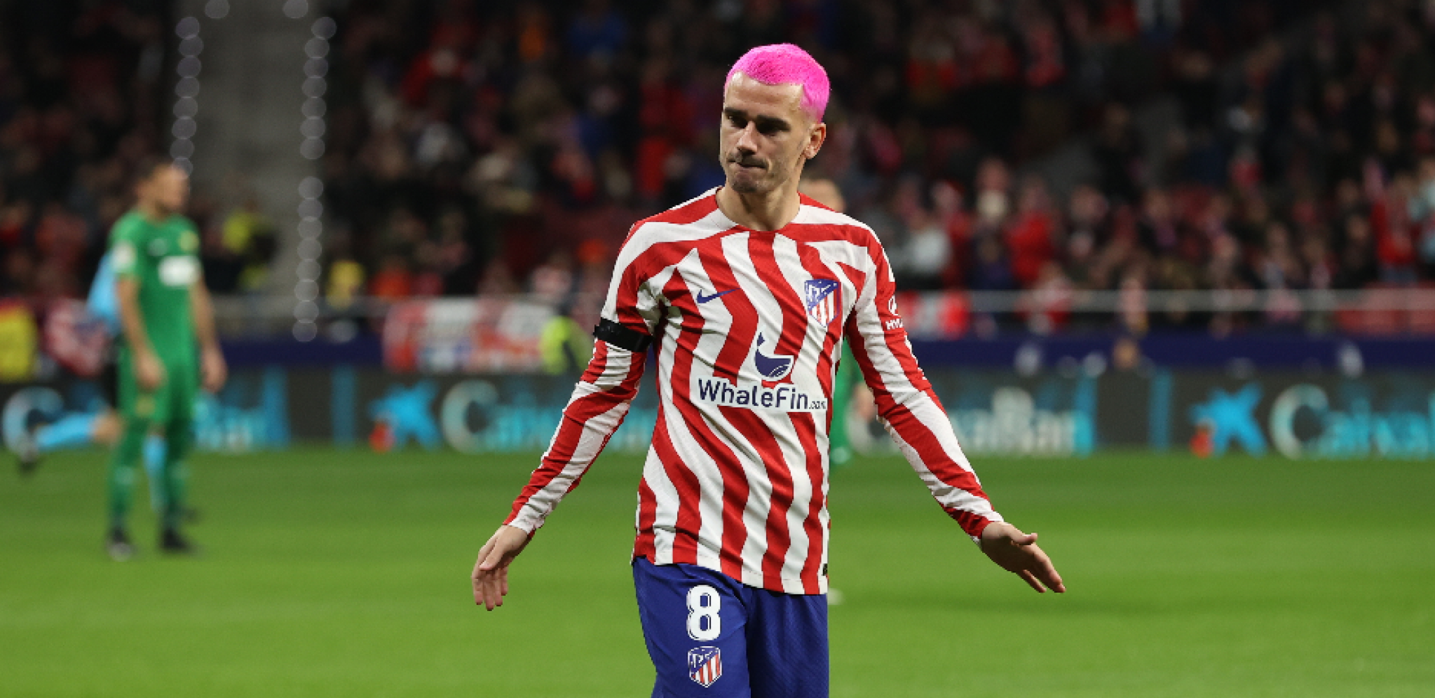 ŠOKIRAO JE SVE Ceo stadion se pitao šta je to Grizmanu na glavi, a onda je jednim gestom naterao sve da zaborave na njegovu frizuru