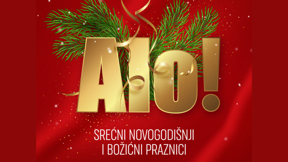 SREĆNA VAM NOVA 2023. GODINA Puno zdravlja i ljubavi svojim čitaocima želi Alo! ekipa!