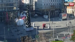 EVO KAKO PRESTONICA IZGLEDA ZA BOŽIĆ Beograd bez ljudi: Prazne ulice, sve zatvoreno, a vreme sunčano (FOTO)