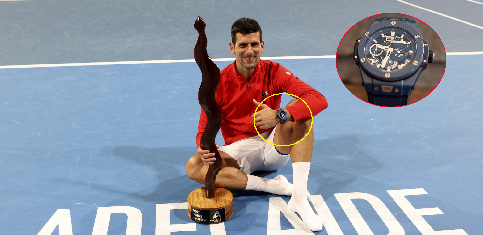 ŠTA TO NOSI NOVAK? Svi su gledali u Đokovićev sat, evo koliko košta i otkud na Noletovoj ruci (FOTO)