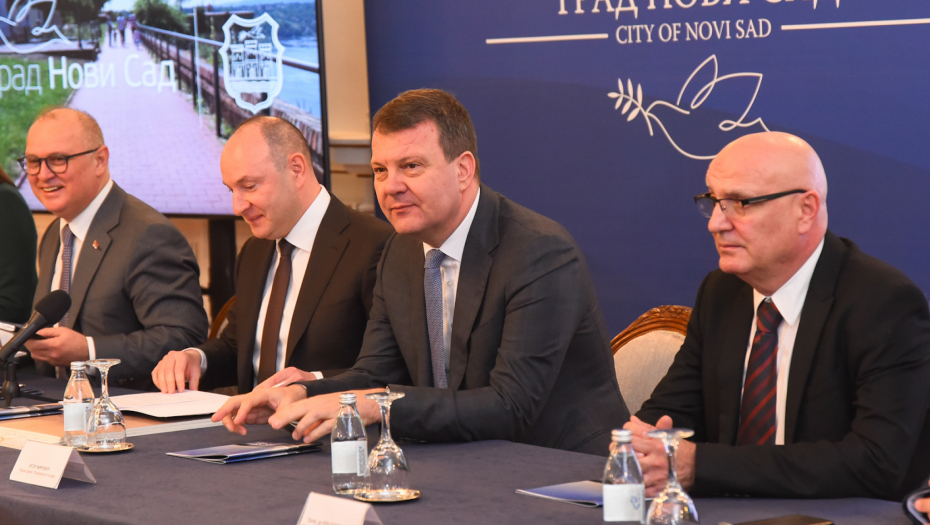 MIROVIĆ: Izgradnja tri nova mosta – budućnost Novog Sada