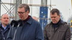 VUČIĆ OBIŠAO RADOVE NA IGRADNJE BRZE PRUGE "Završićemo pre Mađarske, ovo će doneti nove investicije" (VIDEO)