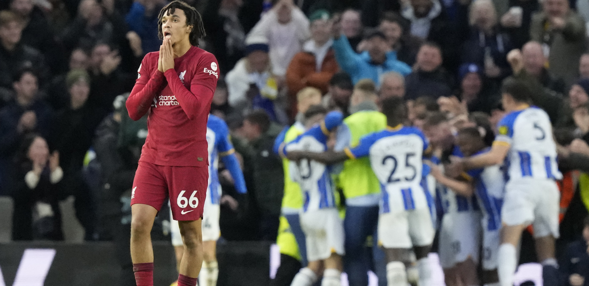 NASTAVLJA SE KATASTROFA "REDSA" Brajton šokirao Liverpul za osminu finala FA Kupa