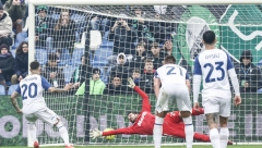 Milinković-Savić iznudio penal, Lacio lako slavio