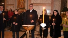 "SRBIJA NIJE ZABORAVILA" Vučić na pomenu povodom godišnjice od ubistva Olivera Ivanovića (FOTO)