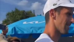 EUFORIJA Kakva ludnica na Noletovom treningu, svi hoće da vide najboljeg (VIDEO)