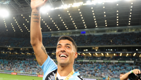 MAGIJA Luis Suarez het-trikom debitovao u dresu Gremija