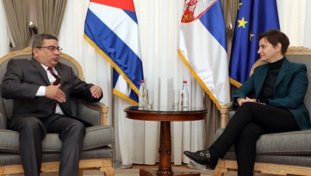 OPROŠTAJNA POSETA Cenimo doslednu podršku Kube suverenitetu i teritorijalnom integritetu