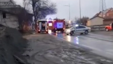 EVAKUACIJA U TOKU Požar na Vračaru, ima povređenih!