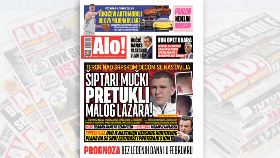 ŠIPTARI MUČKI PRETUKLI MALOG LAZARA! Teror nad srpskom decom se nastavlja