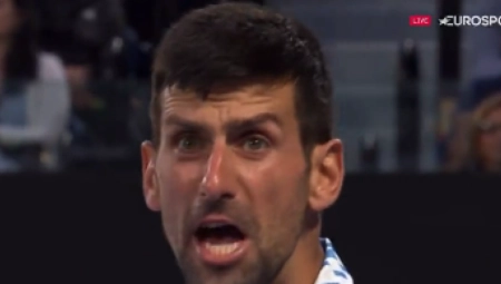 NOVAK POBESNEO NA IVANIŠEVIĆA Đoković zagrmeo, Hrvat hteo da propadne u zemlju (VIDEO)