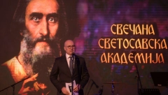 Ministar Vučević prisustvovao Svetosavskoj akademiji u Kumanovu