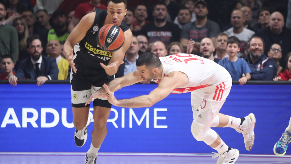 EVROLIGAŠKI DERBI PRVENAC PARTIZANA Crno-beli se u paklu "Pionira"revanširali Zvezdi i upisali prvi trijumf ove sezone protiv "večitog" rivala