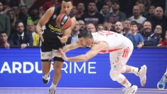 EVROLIGAŠKI DERBI PRVENAC PARTIZANA Crno-beli se u paklu "Pionira"revanširali Zvezdi i upisali prvi trijumf ove sezone protiv "večitog" rivala