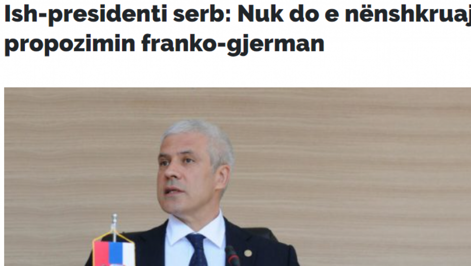 TADIĆ GOVORI ONO O ČEMU KURTI MAŠTA Zajedno ruše dogovor koji garantuje ZSO!