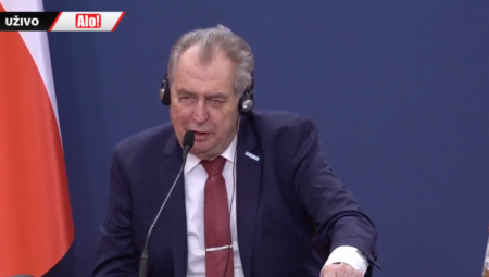 "ZAMOLIO SAM DA MI SE OPROSTI" Zeman: Namerno sam to rekao u Pragu!