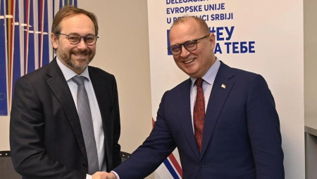 Vesić sa Žiofreom o usaglašavanju zakona sa tekovinama EU