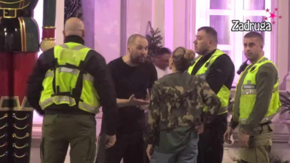 ZVEZDAN I ANA U ŽESTOKOJ SVAĐI Zadrugar lomio sve pred sobom dok je obezbeđenje pokušavalo da ga obuzda "NISMO MOGLI DA IMAMO BEBU" (VIDEO)