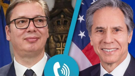 VUČIĆ RAZGOVARAO SA BLINKENOM Glavna tema situacija na Kosovu (FOTO)