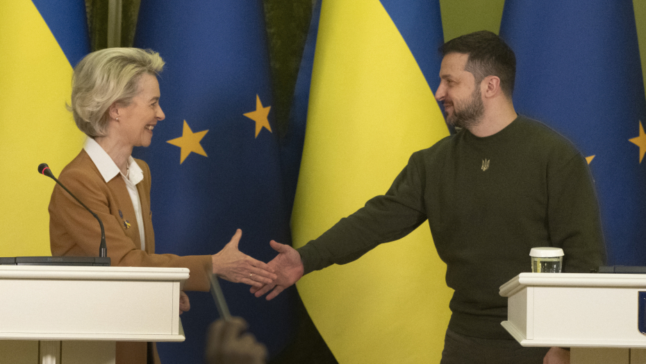 STIŽE 1,5 MILIJARDI EVRA Evropska komisija obezbedila Ukrajini isplatu još jedne tranše pomoći