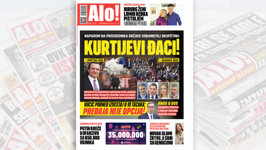 KURTIJEVI ĐACI! Napadom na predsednika države osramotili Skupštinu