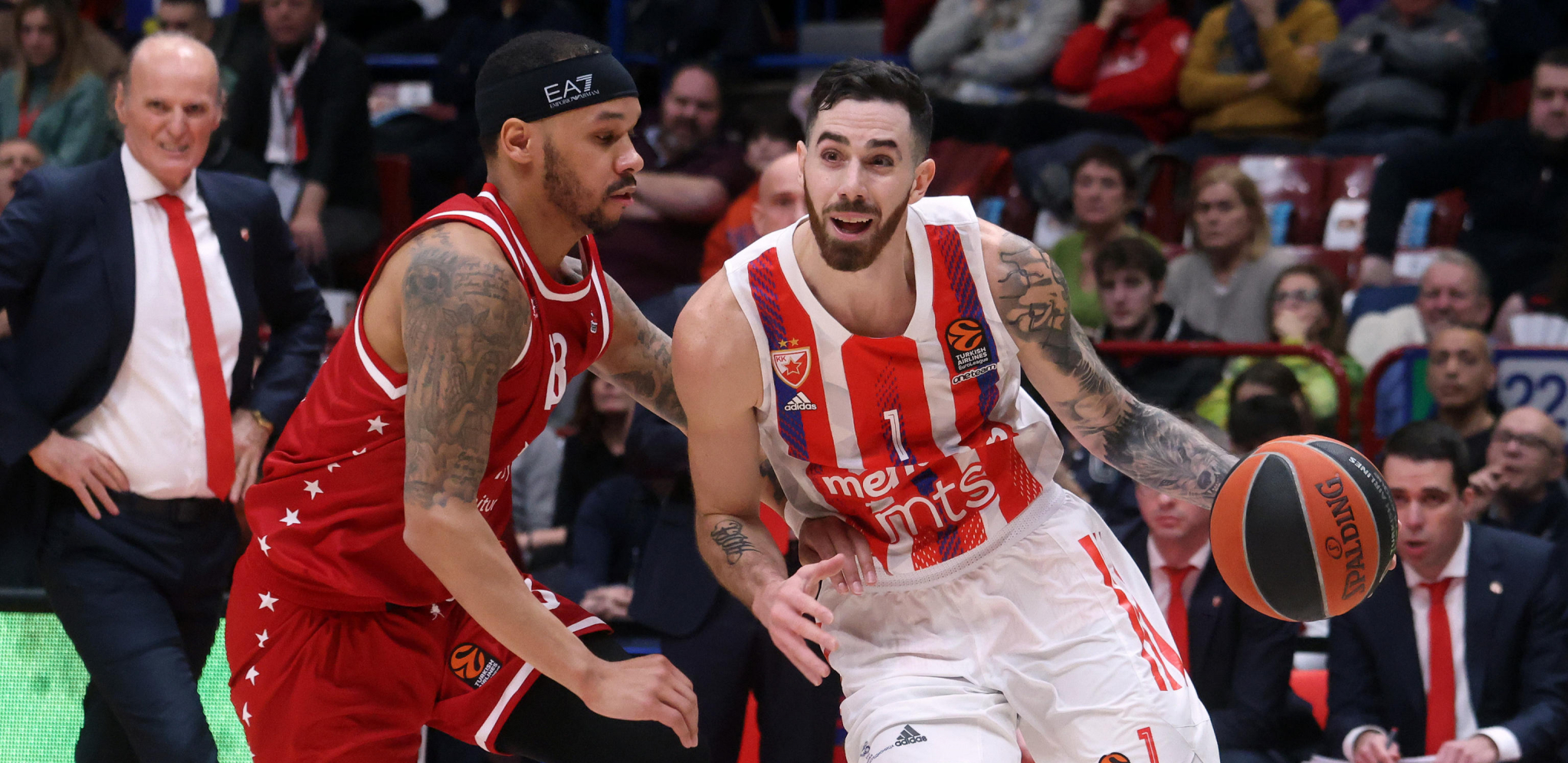 ZVEZDA NASTAVILA CRNU SERIJU Crveno-beli izgubili od Olimpije u Milanu i upisali četvrti uzastopni poraz u Evroligi