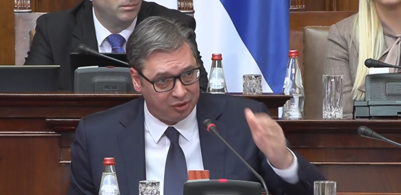 VAŠA TEMA I VAŠA META SAM JA Vučić odgovorio opoziciji: Moja meta i moja tema su napredak Srbije i budućnost ove zemlje (VIDEO)