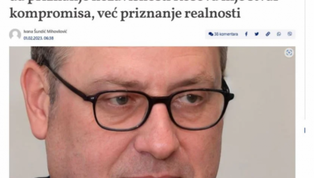 NE MOŽE GORE Tajkunski Danas objavio intervju sa izmišljenim albanskim botom