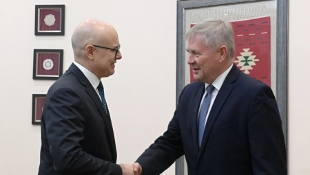 ZAHVALNOST ZA PRINCIPIJELAN  STAV Ministar Vučević razgovarao sa ambasadorom Slovačke (FOTO)